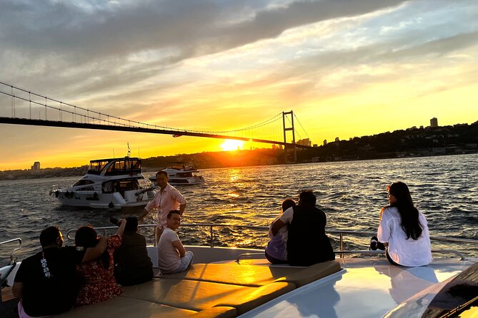 Bosphorus Sunset Yacht Cruise With Refreshment and Guide - Booking and Cancellation Policy