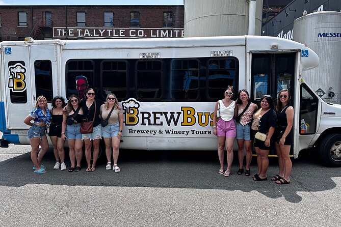 Brew Bus Private Brewery Tours Groups - Inclusions Provided