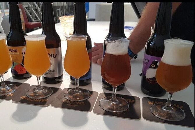 Brewing Tour With Beer Tasting & Mykonos Island 5H Private Tour - Meeting and Pickup Information