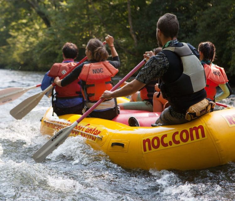 Bryson City: Nantahala River Guided Whitewater Rafting Trip - Experience Information