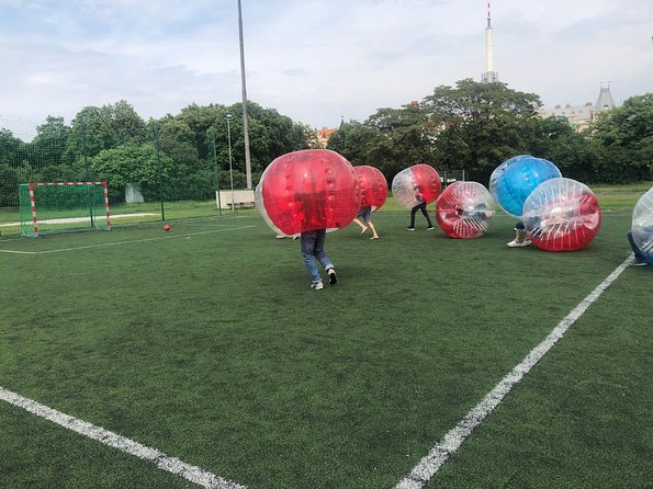 Bubble Football - Reservation Process Steps