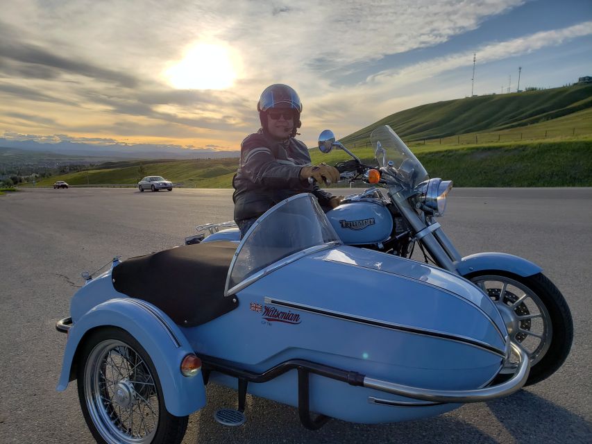 Calgary: Scenic Cochrane and Canmore Sidecar Motorcycle Tour - Experience Highlights