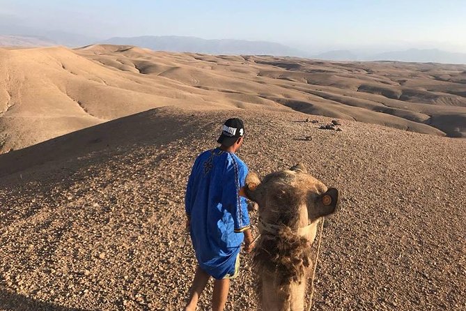 Camel Ride in the AGAFAY DESERT by Sunset Half Day Trip From Marrakech - Sunset Viewing and Refreshments