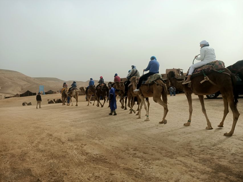 Camel Ride & Quad Tour In Agafay Desert With Lunch - Experience