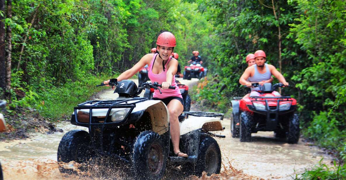 Cancun ATVs, Zip Lines and Cenote Swim - Full Description