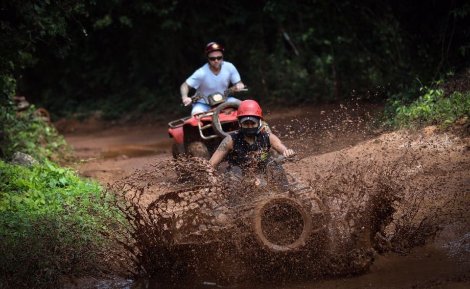 Cancun: Jungle ATV Tour, Ziplining, and Cenote Swim - Booking Details