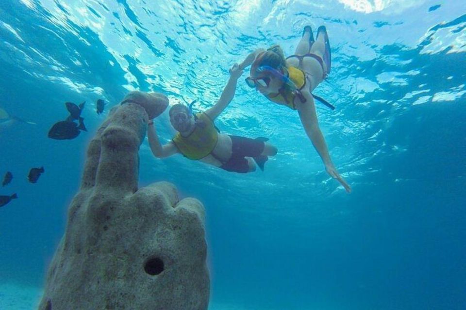 Cancun: Swim With Turtles, Reef, Underwater Museum Tour - Experience Highlights