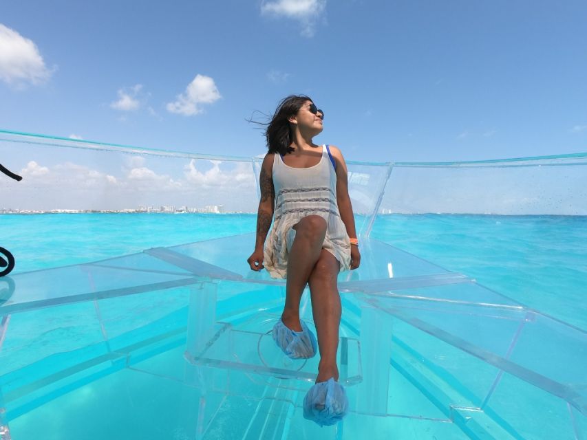 Cancun: Transparent Boat Tour With Drinks - Experience Highlights