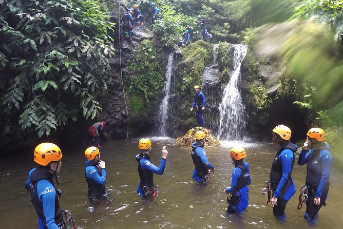 Canyoning in the Ribeira Dos CaldeirōEs Natural Park - Equipment and Safety Measures