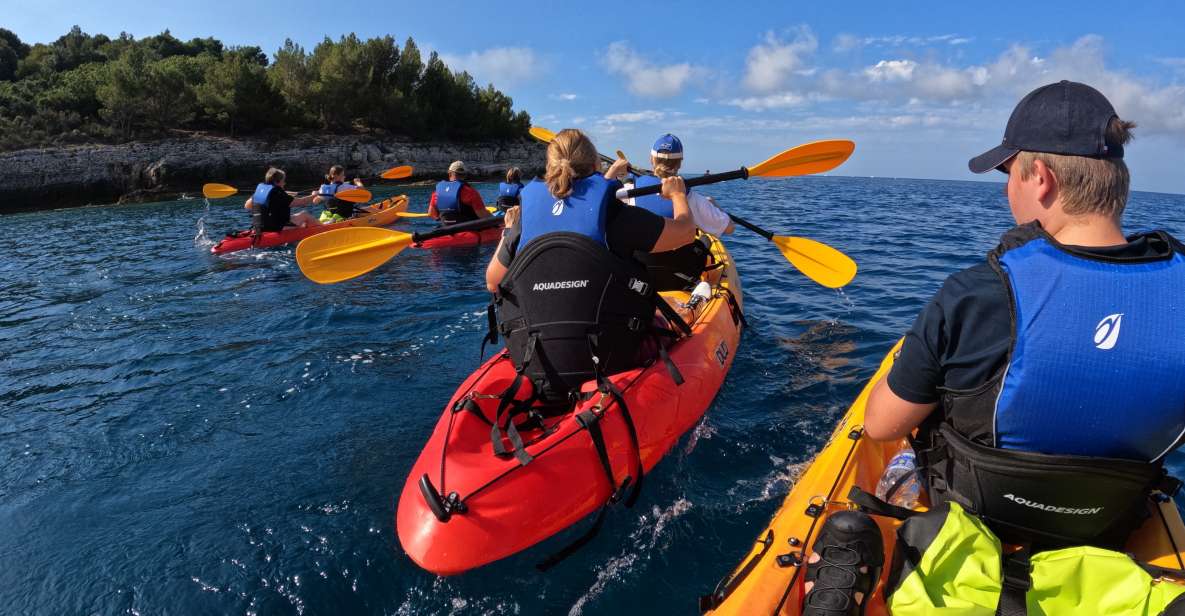 Cape Kamenjak: Guided Kayak Tours Snorkeling, Cave & Cliff - Availability and Cancellation Policy