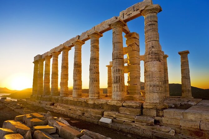 Cape Sounio Sunset Spanish Guided Tour - Itinerary Highlights