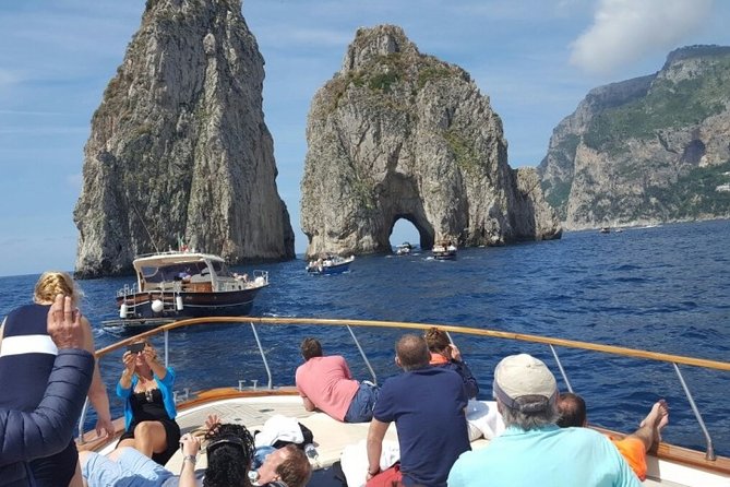 Capri Deluxe Private Tour From Sorrento - Boat Trip Details