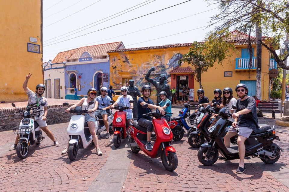 Cartagena: Historic Cartagena Tour on Electric Motorcycle - Activity Details