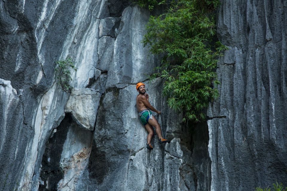 Cat Ba: Moody Beach Guided Top Rope Rock Climbing Tour - Experience Highlights