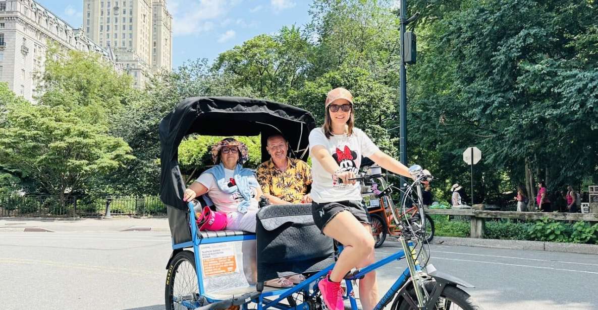 Central Park Movie Spots Pedicab Tour - Booking Benefits