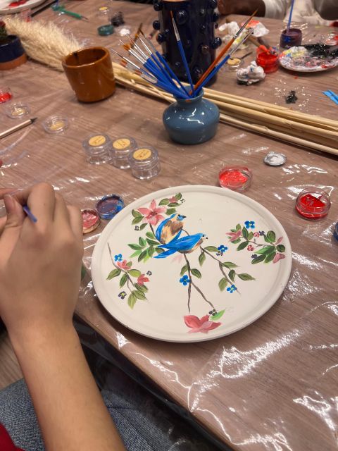Ceramic Painting Class, Marrakech - Step-by-Step Guide to Painting Ceramics
