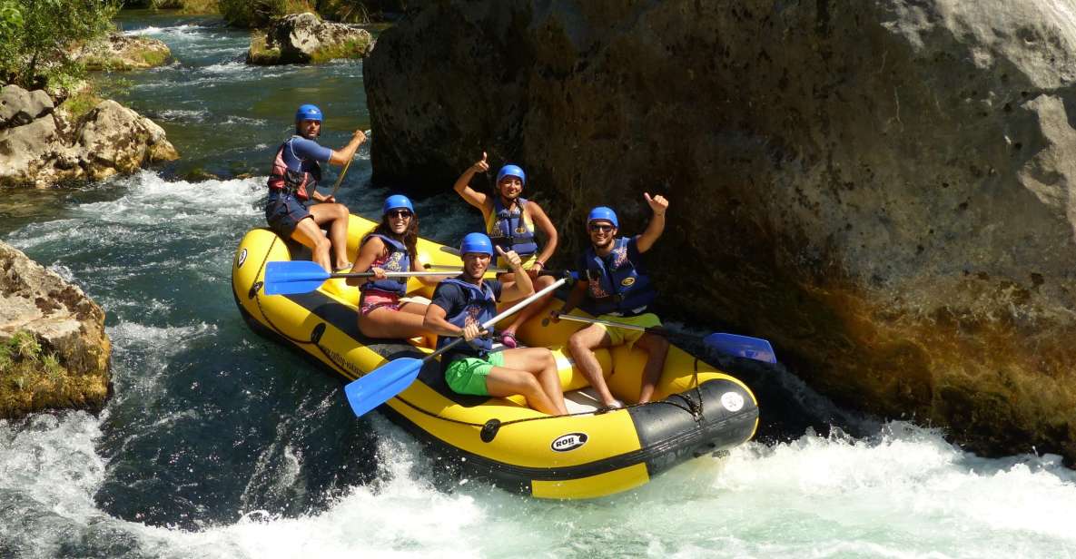 Cetina River: Rafting and Cliff Jumping Tour - Experience Highlights