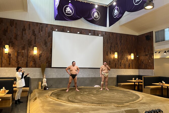 Challenge With Sumo Wrestlers With Dinner - Logistics