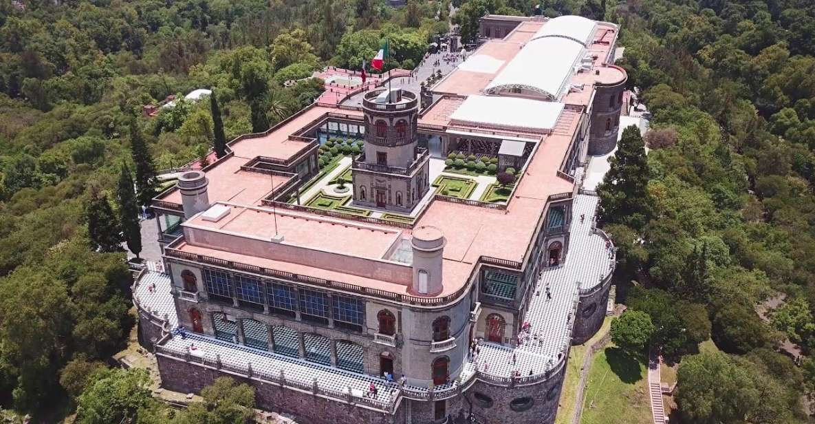 Chapultepec Castle Tour: Explore the Luxurious Chambers - Booking Details