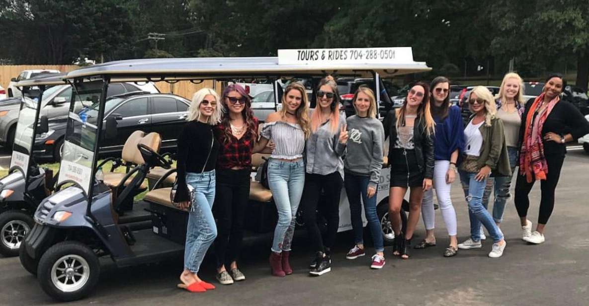 Charlotte: 3-Hour Brewery Crawl on 7 Passenger Cart - Booking Details and Flexibility