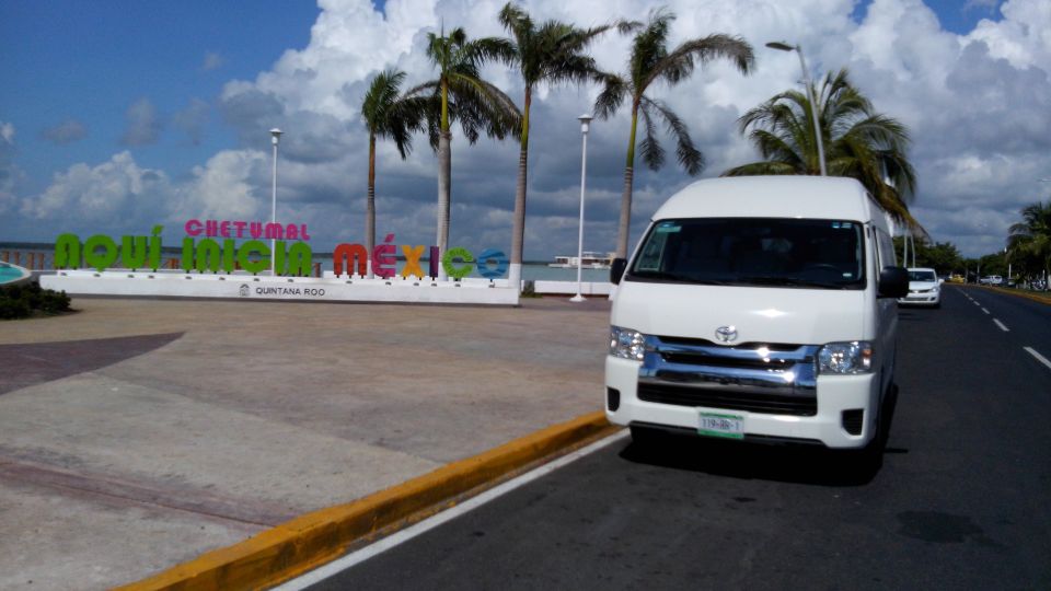 Chetumal Airport: Shared Transfer to and From Bacalar - Booking Information