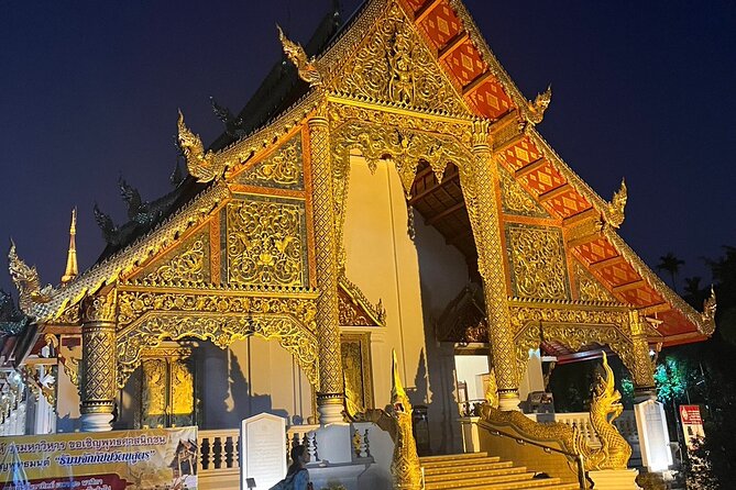 Chiang Mai Temples and Market Tuk-Tuk Evening Night Tour - Temple Visits