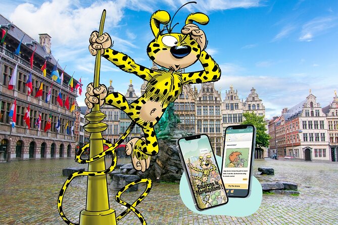 Childrens Escape Game in the City of Antwerp Marsupilami - Support and Communication