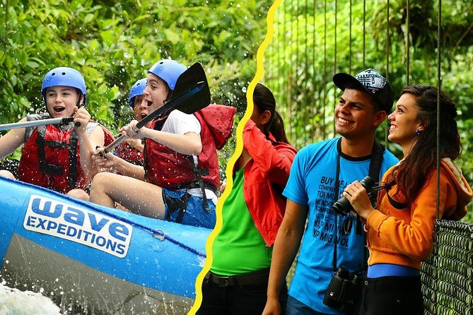 Class II-III Rafting and Hanging Bridges From La Fortuna - Inclusions and Itinerary