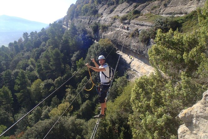 Climbing Adventure in via Ferrata of Centelles - Required Fitness Level for Climbers