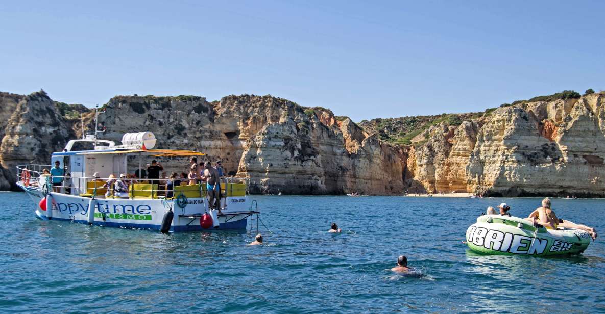 Coastal Tour 2H30M / Lagos / Grottos / Aqua Trampoline - Welcome Drink and Additional Beverages