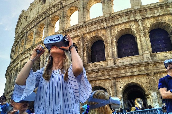 Colosseum Virtual Reality Experience Outside With Audioguide - Logistics and Accessibility