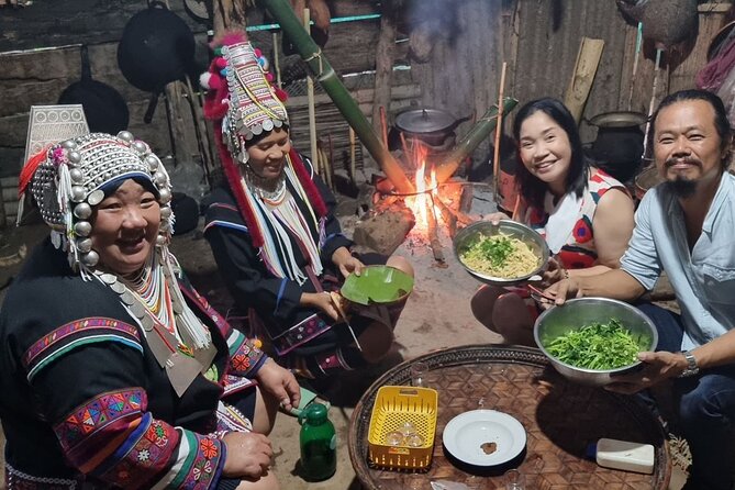 Come to Akha Village See Cooking Eatting and Dancing With Akha People - Dining With Akha Community