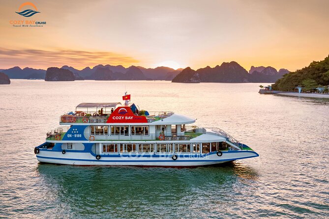 Cozy Bay Halong 5-Star Day Cruise, Buffet, Cave, Kayak, Swimming - Service Improvement Commitments