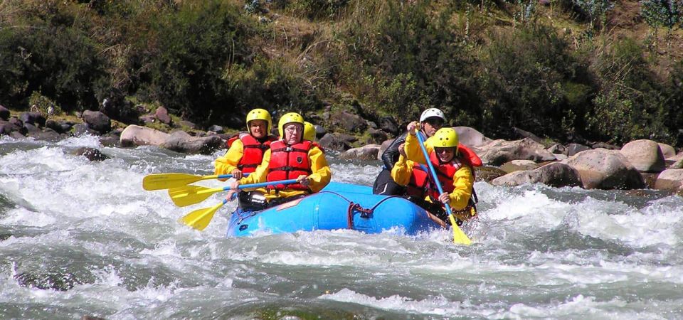 Cusco: Rafting in Cusipata-Tirolina in the South Valley - Booking Process Details