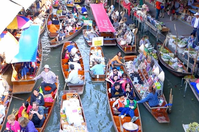 Damnoen Saduak Floating Market With Paddle Boat - Itinerary