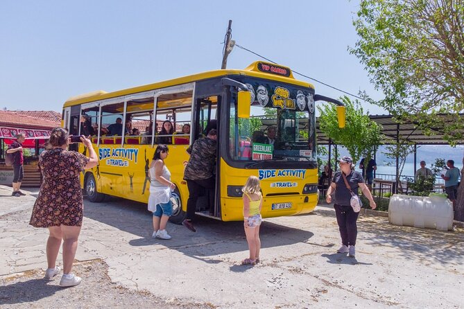 Day Trip Around Side and Turkish Lakes With Boat Trip - Boat Trip on Green Lake