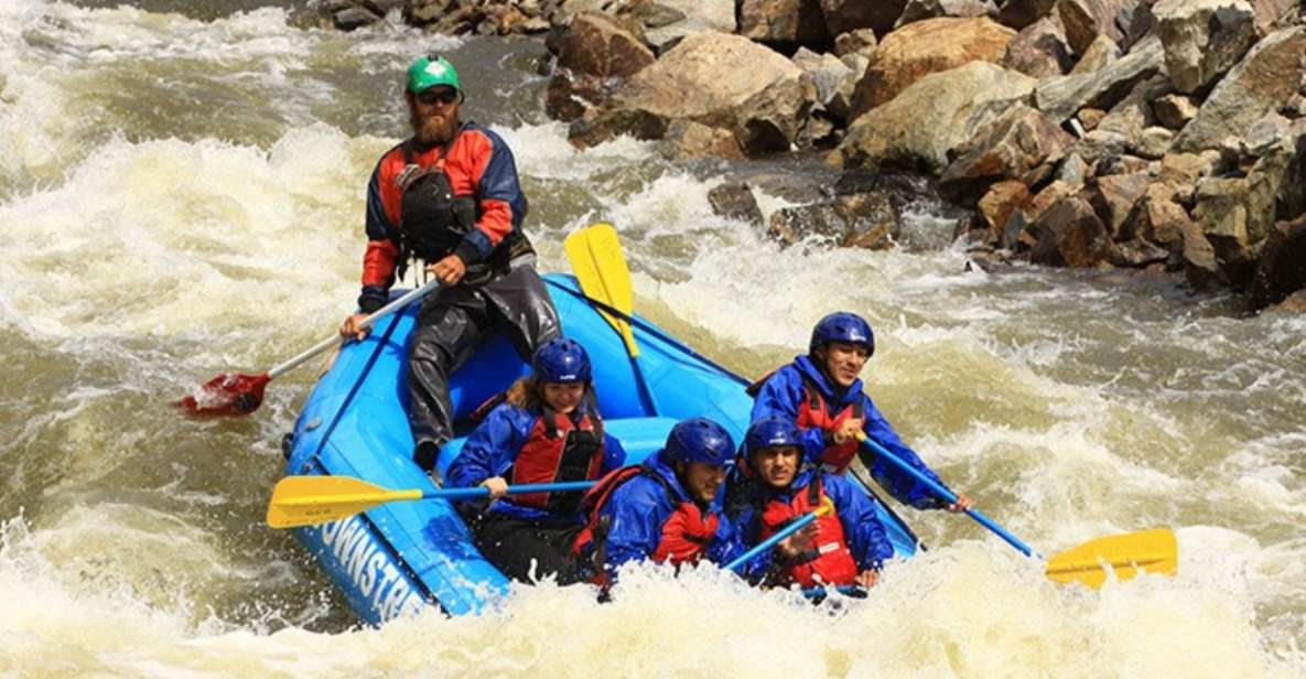 Denver: Upper Clear Creek Intermediate Whitewater Rafting - Rapids and Scenery Encounters