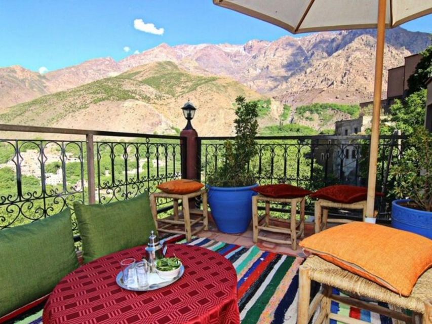 DESERT AGAFAY & OURIKA VALLEY ATLAS MOUNTAINS FULL DAY TRIP - Included Services