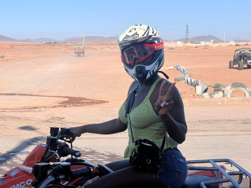 Desert Escape: Quad Biking at Sunset in Marrakech - Experience Description