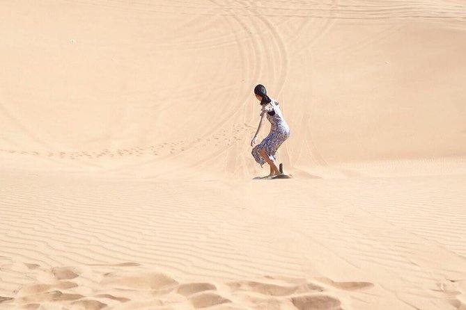 Desert Safari Morning With Camel Ride and Sand Boarding - Booking Information