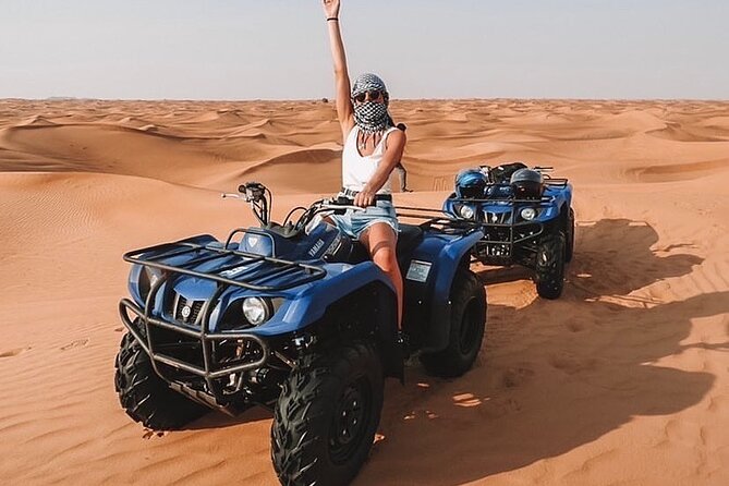 Desert Safari With 30 Minutes Quad Biking on High Red Dunes (Complete Package) - Booking Guidelines and Restrictions