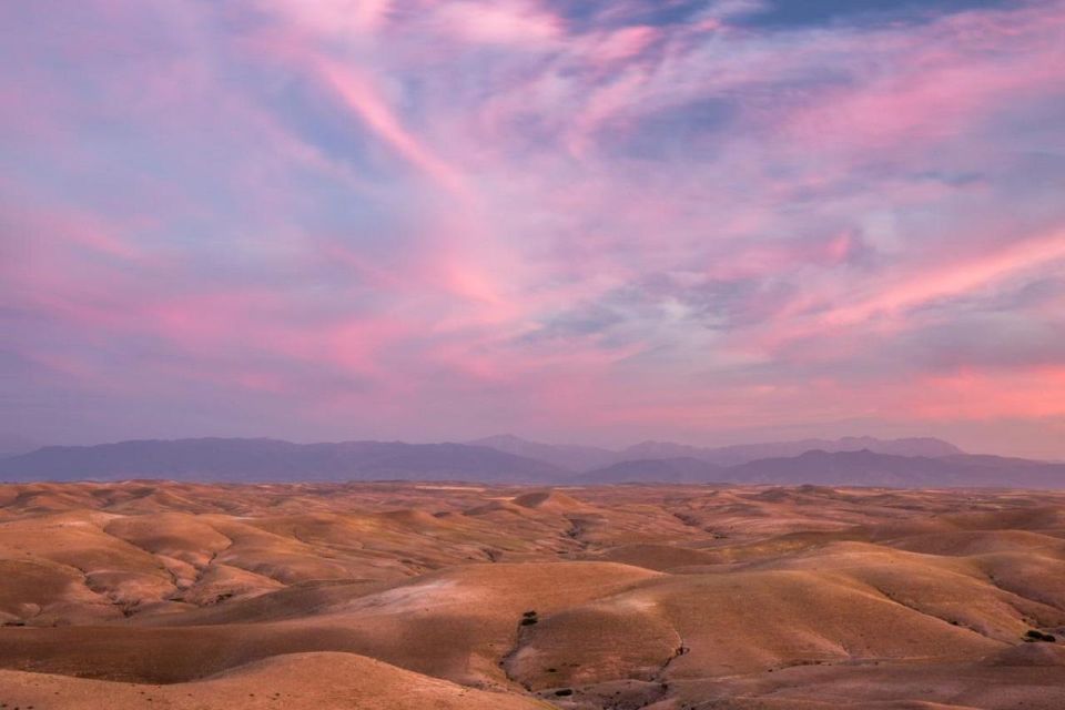 Dinner Magic in Agafay Desert With Transport From Marrakech - Pickup Information