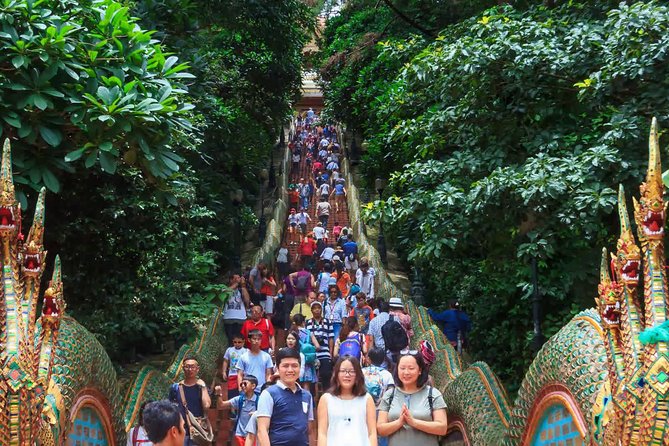 Doi Suthep and Hmong Hilltribe Half Day Tour in Chiang Mai - Transportation Details