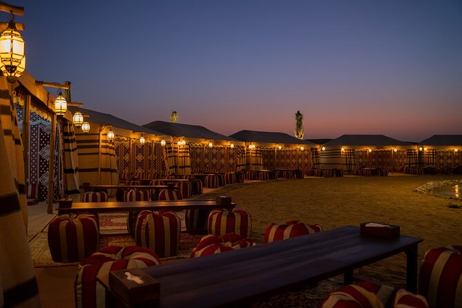 Dubai Deluxe Al-Khayma Camp Experience With 3-Cuisine Dinner - Camp Activities