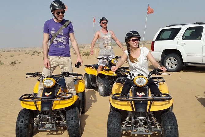 Dubai Desert Afternoon Quad Safari With Camel Ride, BBQ Dinner and Belly Dancing - Booking Details and Requirements