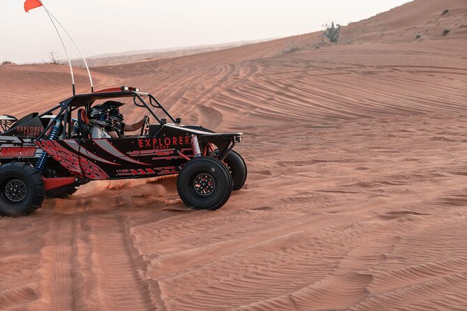 Dubai Desert Dune Buggy Fossil Rock Tour (No Transfers) - Experience Duration