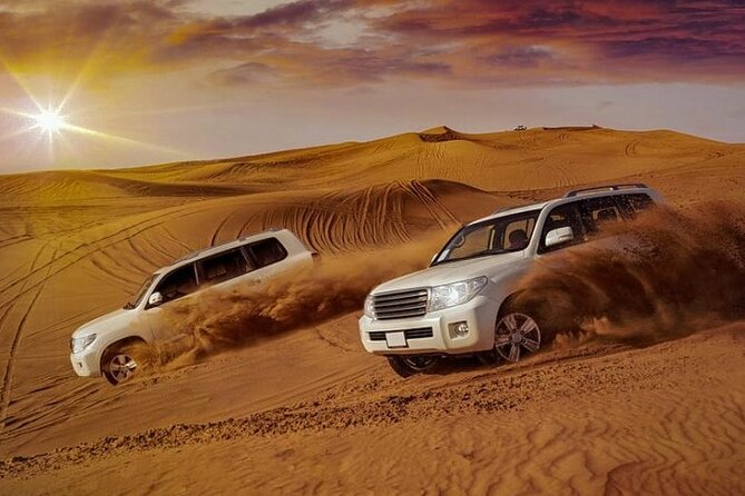 Dubai Desert Safari With BBQ Dinner - Sunset BBQ Dinner Setup