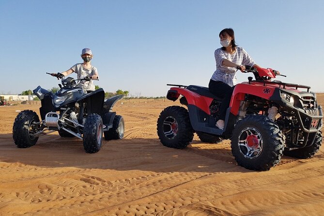 Dubai Desert Safari With BBQ, Quad Bike And Camel Ride - Logistics and Pickup Details
