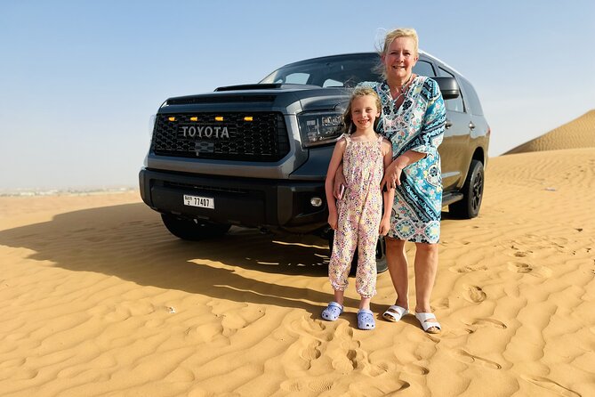 Dubai Desert Safari With Buffet Dinner, Sand Boarding & Shows - Logistics