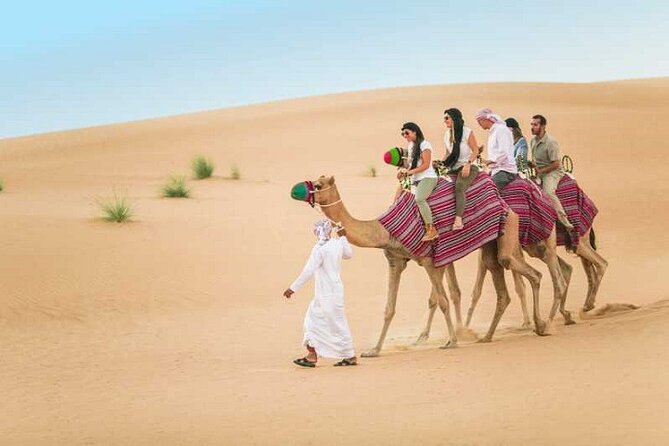Dubai Desert Safari With Camel Ride and Sand Boarding - Thrilling Sand Boarding Adventure